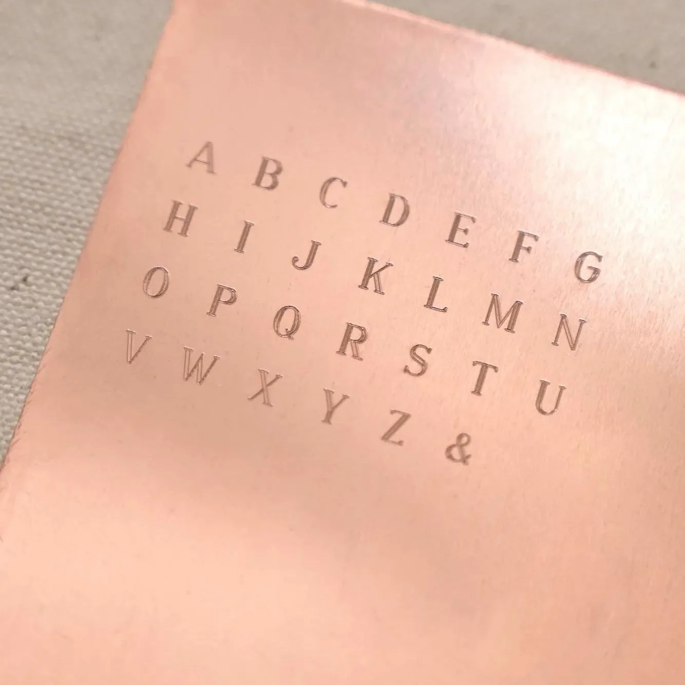 9ct Gold Personalised Rectangle Pendant Necklace - Image 7