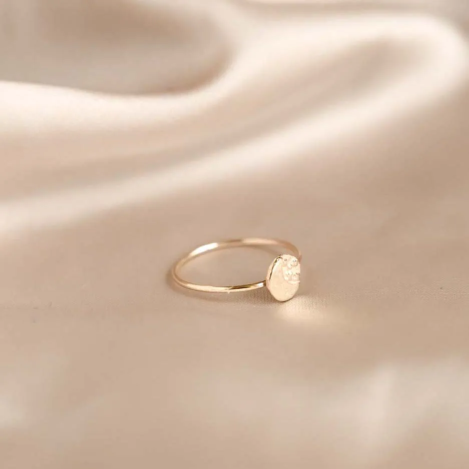 9ct Gold Moonlight Ring - Image 3