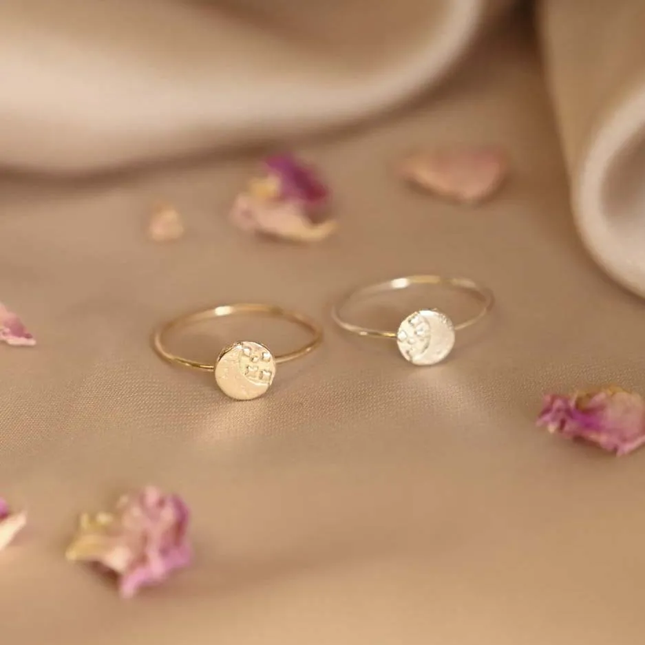 9ct Gold Moonlight Ring - Image 5