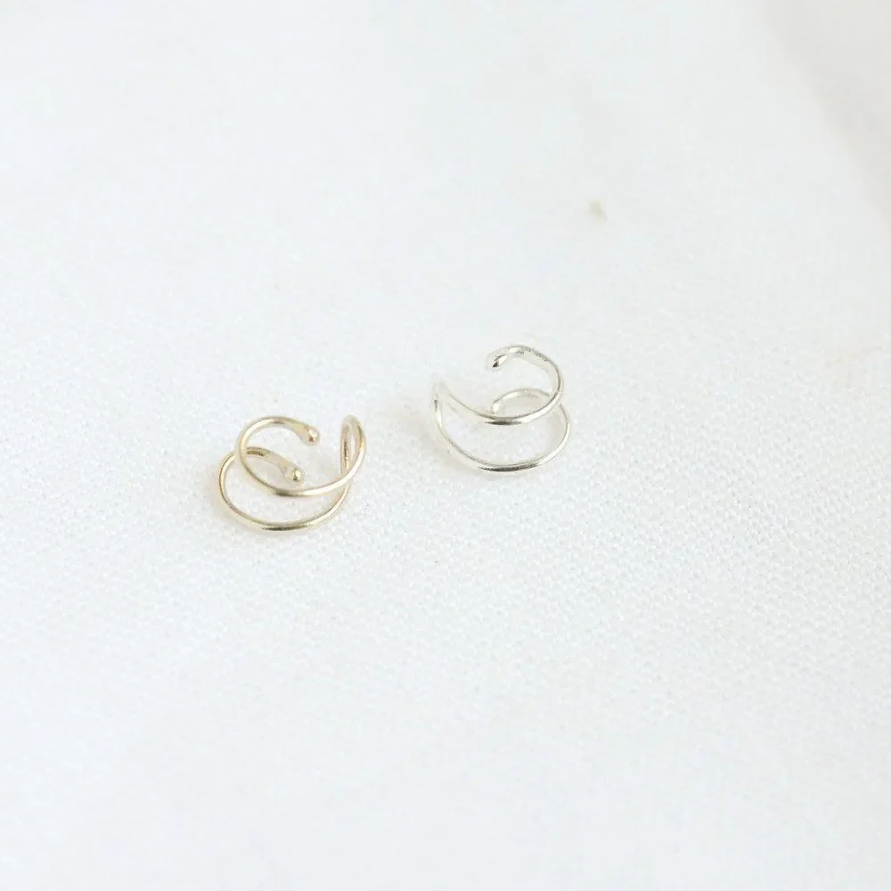 Silver Faux Helix Cuff - Image 5