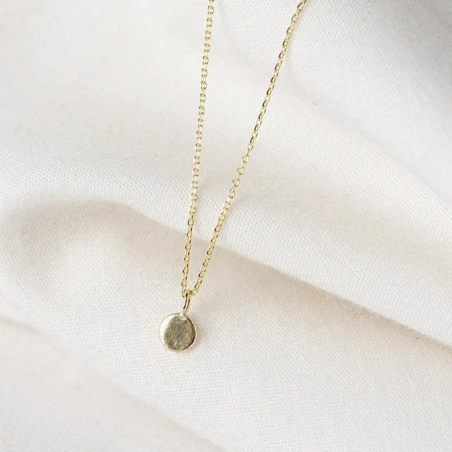 9ct Gold Dot Necklace - Image 3