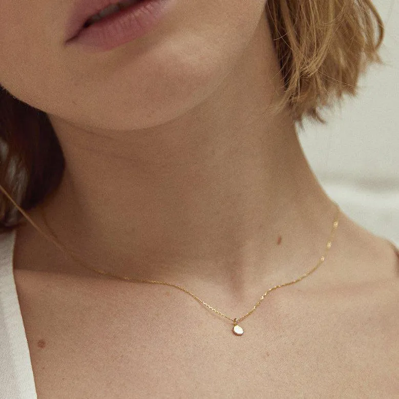 9ct Gold Dot Necklace - Image 4
