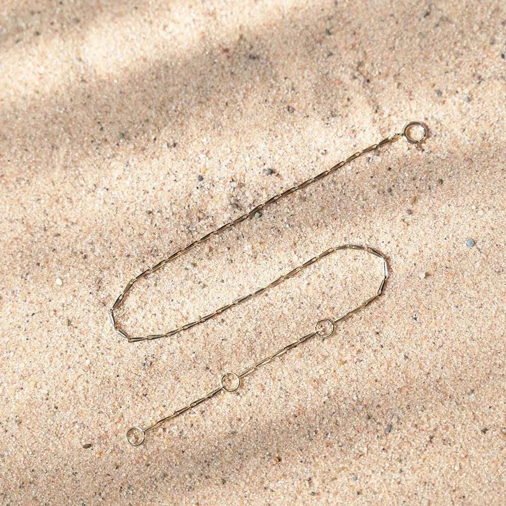 9ct Gold Hayseed Chain Bracelet - Image 10