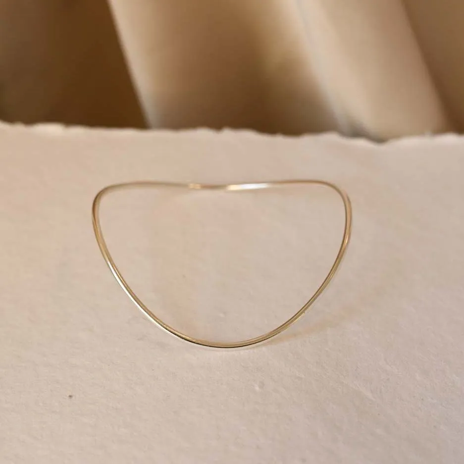 Silver Flow Bangle - Image 10