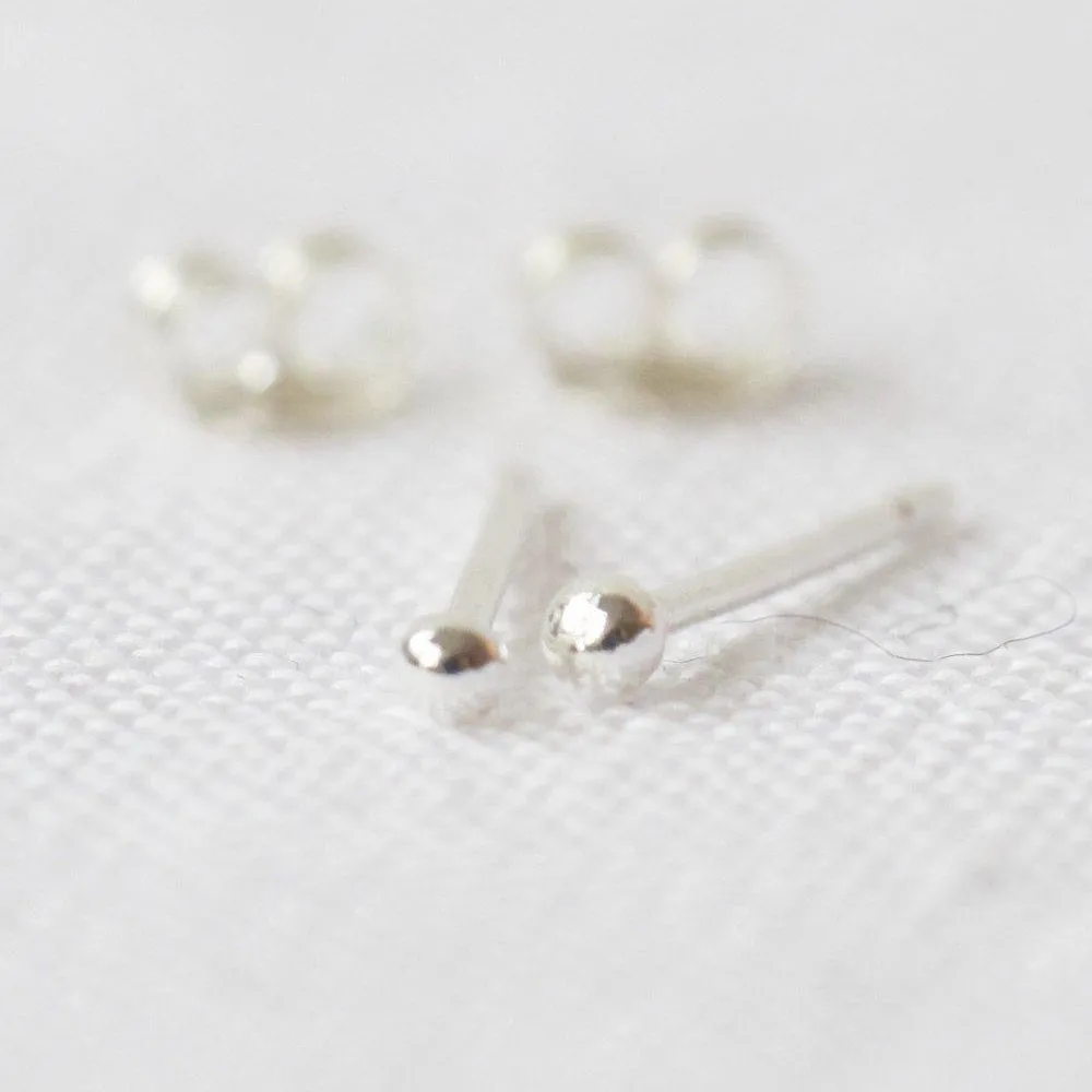 Silver Tiny Studs - Image 5