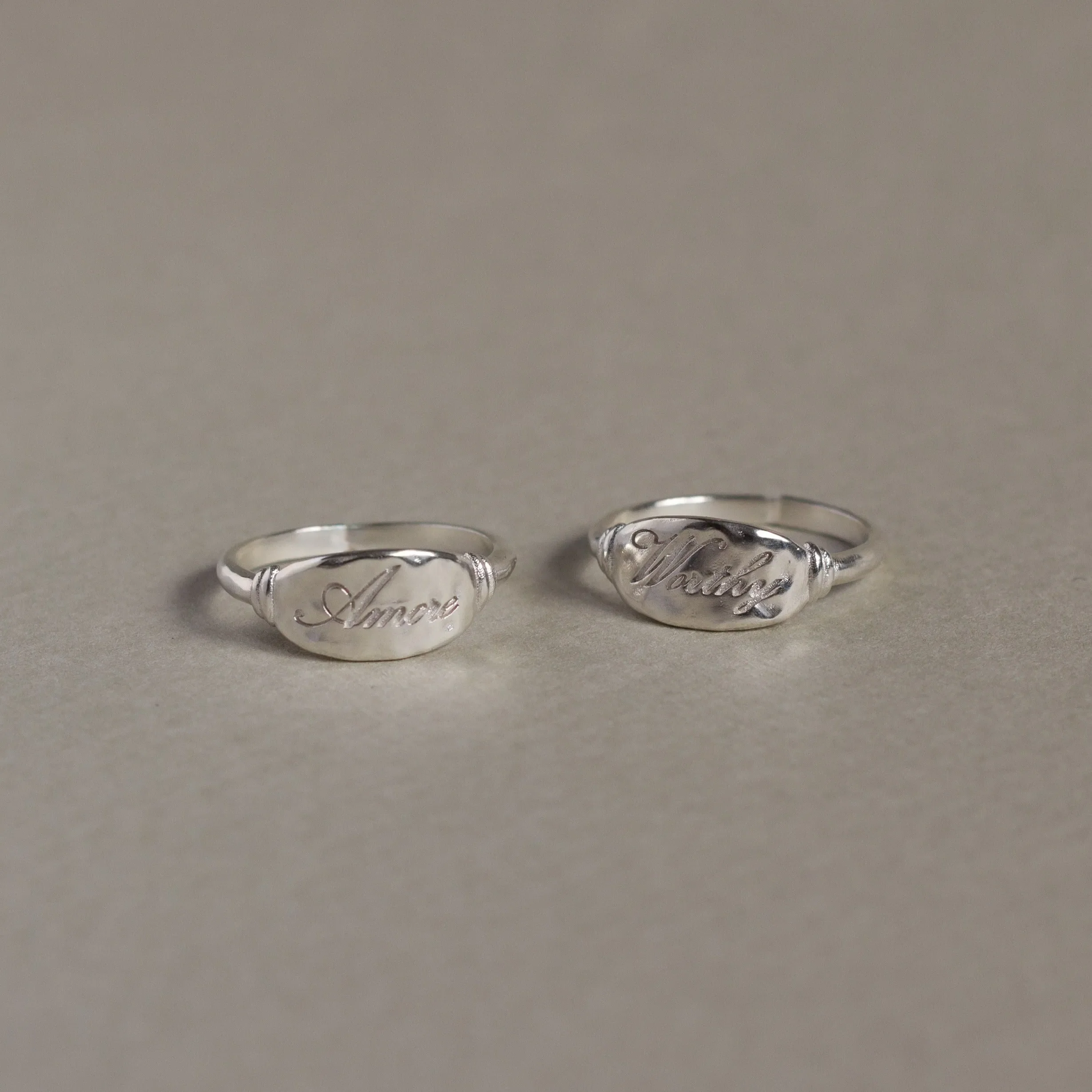 Silver Amore Ring - Image 4
