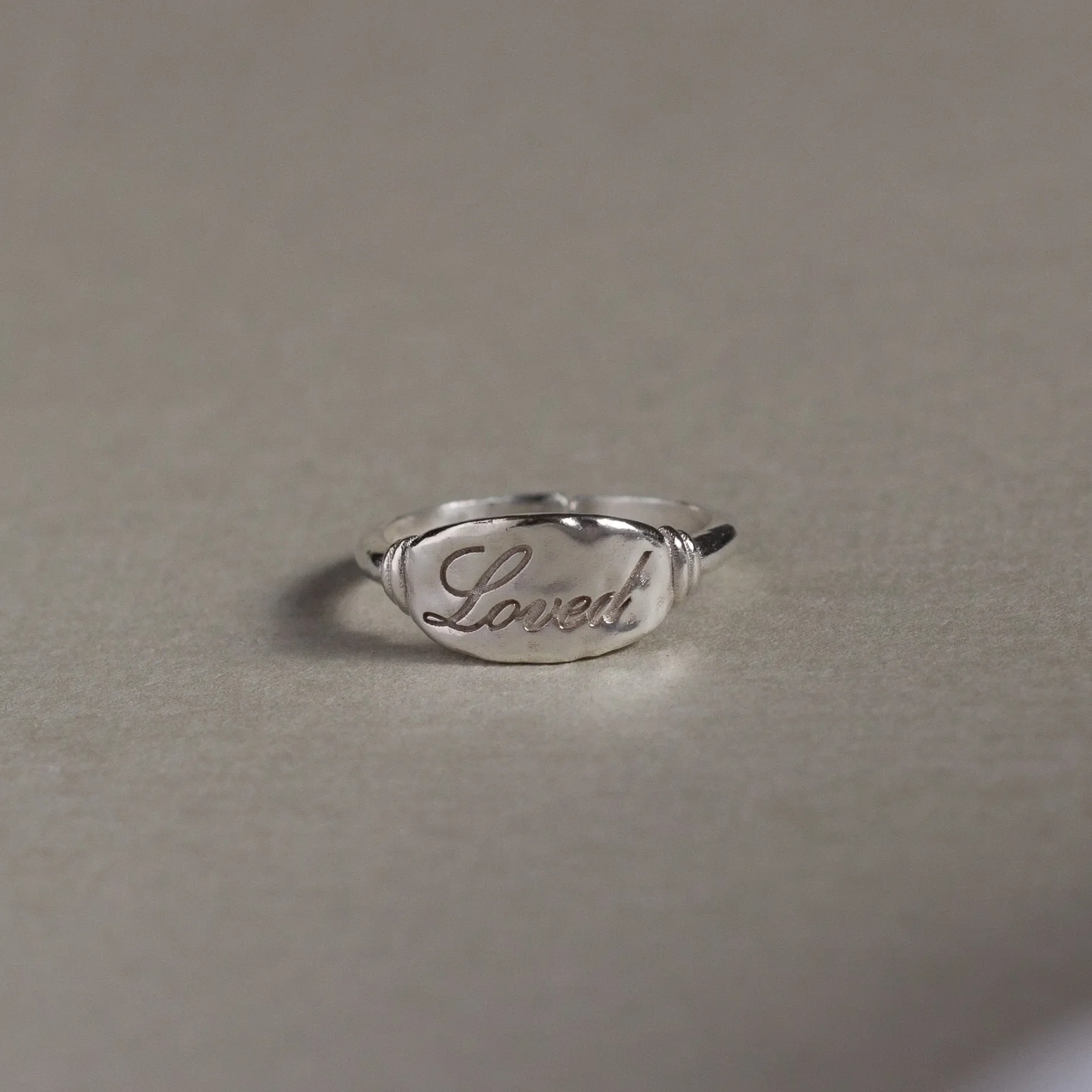 Silver Loved Ring - Image 3